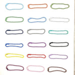 【Keyhook】NOT sold seperately Keyring of different styles jump ring chain extensions